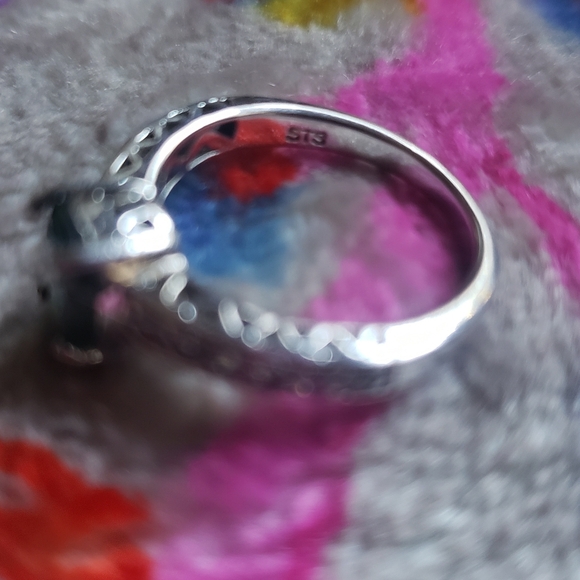 Oval Chrome Diopside Ring - Picture 8 of 10